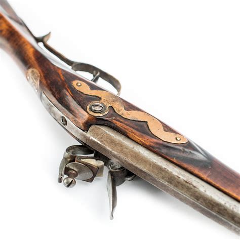 It was popular in the mid-nineteenth century. . 32 cal flintlock rifle